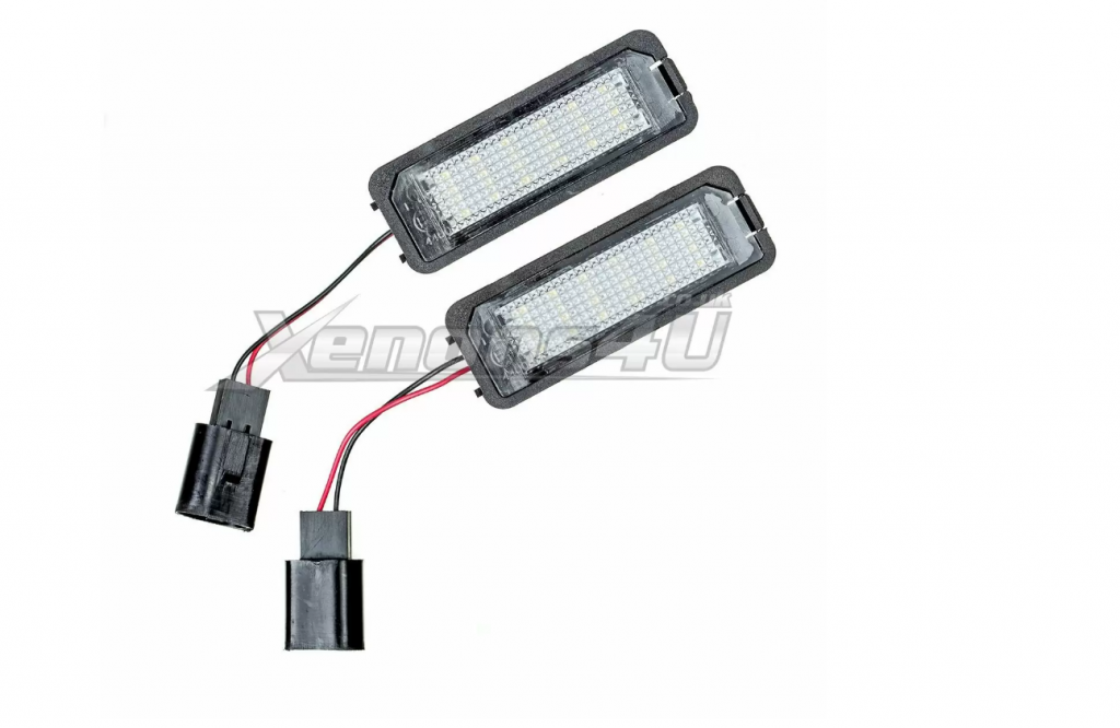 VW Polo MK5 V 6R 6C 1K8943021 LED Number Plate Lights 2 Image
