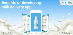 Benefits Of Developing Milk Delivery App