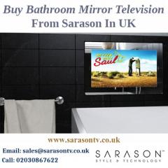 Buy Bathroom Mirror Television From Sarason In UK
