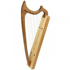 19-String Gothic Harp  Walnut