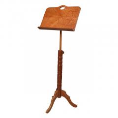 Single Tray Colonial Red Cedar Music Stand