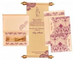 Scroll Wedding Invitations By Shubhankar