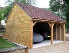 Solid Wooden Prefabricated Garages By Passmores 