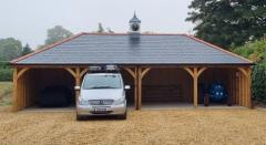 Buy Self-Build Timber Frame Garage Kits For Your
