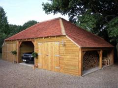 Custom Built Wooden Garages For Wiltshire Homes