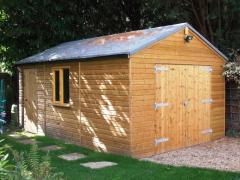 Timber Garages Built For Wiltshires Landscape An