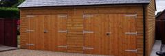 Bespoke Wooden Double Garages Built For British 