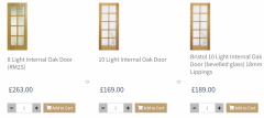 Buy Affordable Stylish Internal Glazed Doors