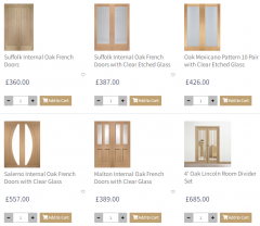 Buy Affordable Internal Wooden French Doors For 