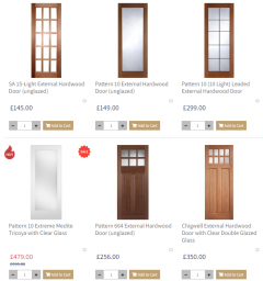 Buy Secure Hardwood Glazed External Doors