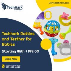 Techhark Rattles And Teether For Babies