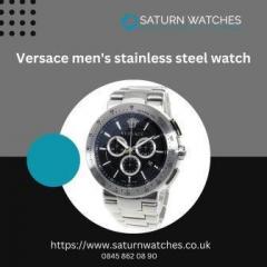 Versace Mens Stainless Steel Watch