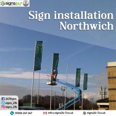 Sign Installation Northwich