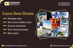 Expressive Banner Design Services  Oddeven Infot