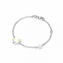 Children Sterling Silver Bracelets From David Deyong