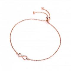 Looking For Rose Gold Infinity Friendship Bracel