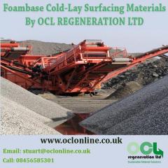 Foambase Cold-Lay Surfacing Materials By OCL