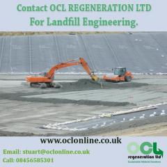Contact OCL REGENERATION LTD For Landfill Engineering