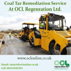 Coal Tar Remediation service At OCL Regenration Ltd.