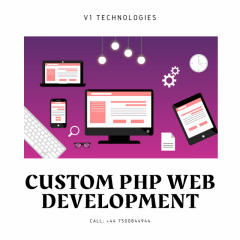Custom Php Web Development Service-V1 Technologi