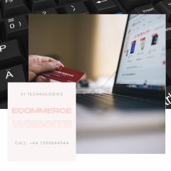 Develop Your E-Commerce  Website - V1Technologie