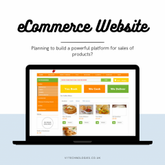 E-Commerce Website Development - V1 Technologies