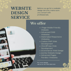 Make A Beautiful Website For Your Business  V1 T