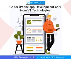 Go For Iphone App Development Only From V1 Techn