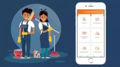 On-Demand House Cleaning Services App - The App 