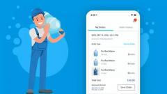 Water Delivery App  Water Bottle Delivery App - 