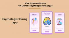On-Demand Psychologist Hiring App - The App Idea