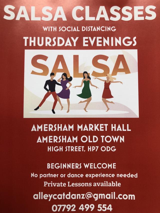 Salsa Dance Classes every Thursday in Amersham, Buckinghamshire 4 Image