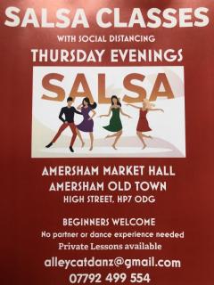 Salsa Dance Classes Every Thursday In Amersham, 
