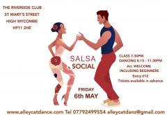 Salsa Party - Social Dancing And Class In High W