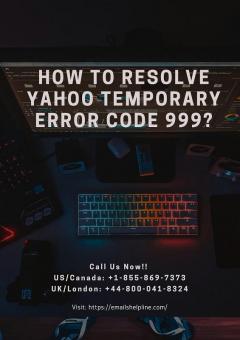 How To Resolve Yahoo Temporary Error Code 999