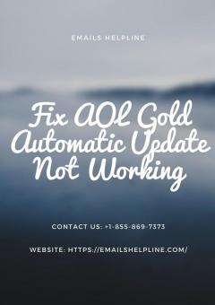 Fix Aol Gold Automatic Update Not Working