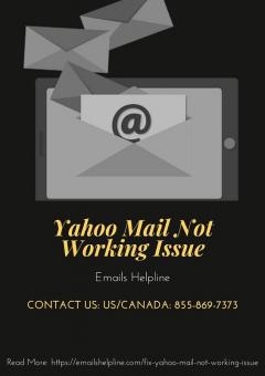 Yahoo Mail Not Working Issue