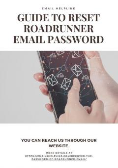 Guide To Reset Roadrunner Email Password - Email