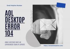 Fix Aol Desktop Error 104 With Emails Helpline