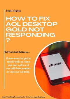 Fix Aol Desktop Gold Not Responding