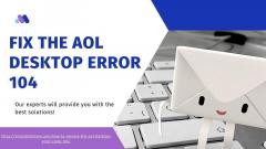 Fix The Aol Desktop Error 104