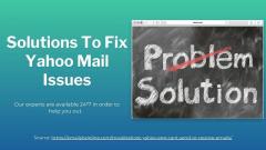 Solutions To Fix Yahoo Mail Issues