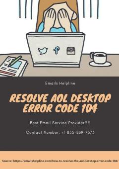 Resolve Aol Desktop Error Code 104 - Emails Help