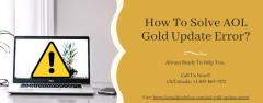 How To Solve Aol Gold Update Error - Emails Help