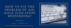 How To Fix The Problem Of Aol Gold Icon Stops Re