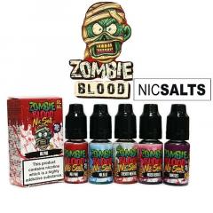 Zombie Blood Nic Salt E Liquid 5 X 10Ml