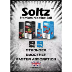 Soltz Premium Nicotine Salt 10 Bottles 10Ml 50Pg