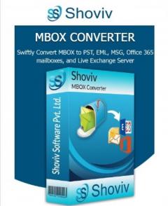Shoviv MBOX to PST Converter Tool