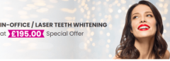 Laser Teeth Whitening Only At 195