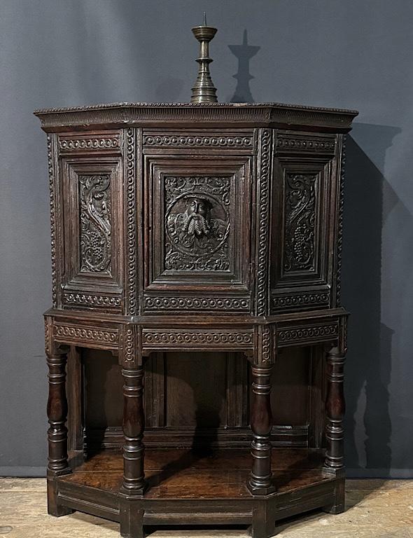 Antique Cupboards in Tudor Oak at Period Oak Antiques 2 Image